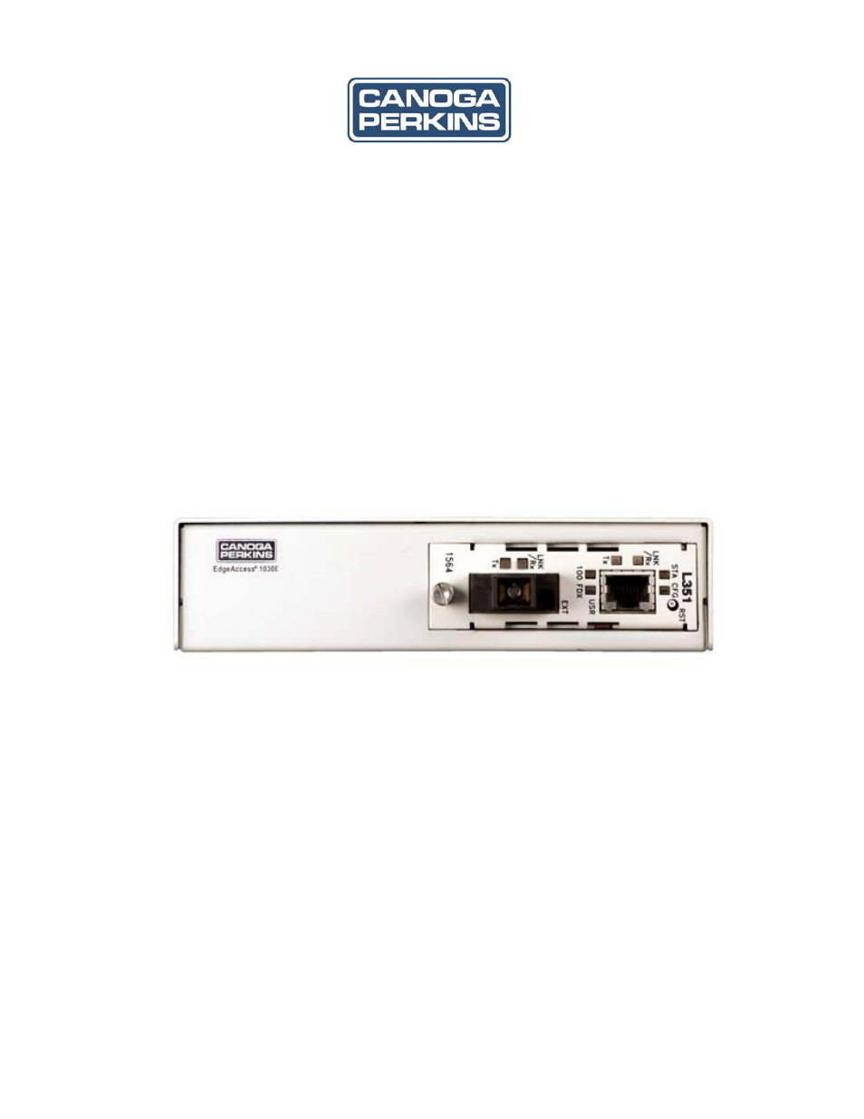 CANOGA PERKINS 1030E Standalone Enclosure User Manual | 6 pages