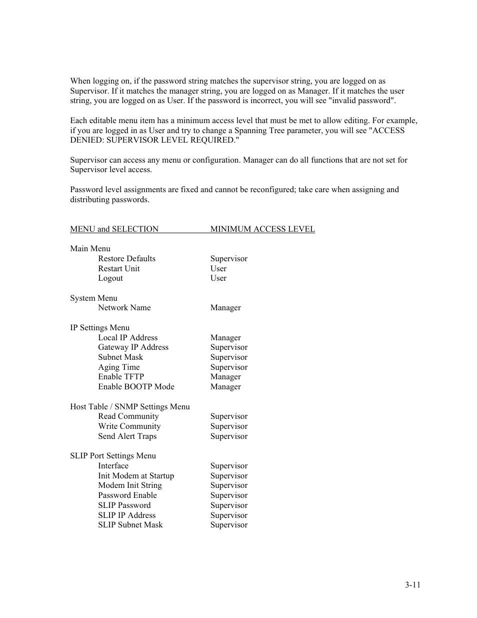 CANOGA PERKINS 9135G SNMP Managed Gigabit Ethernet Switch User Manual | Page 27 / 66