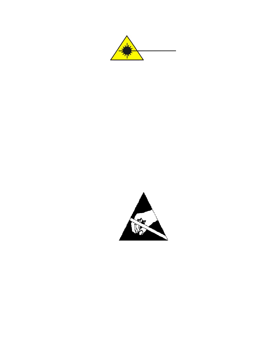 Caution, Attencion, Notice | CANOGA PERKINS 6703 CWDM Transponder User Manual | Page 3 / 36