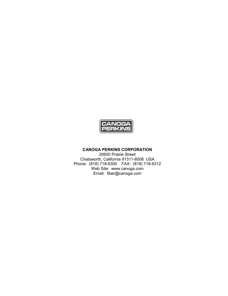 CANOGA PERKINS CanogaView Smart Element Manager User Manual | Page 77 / 77