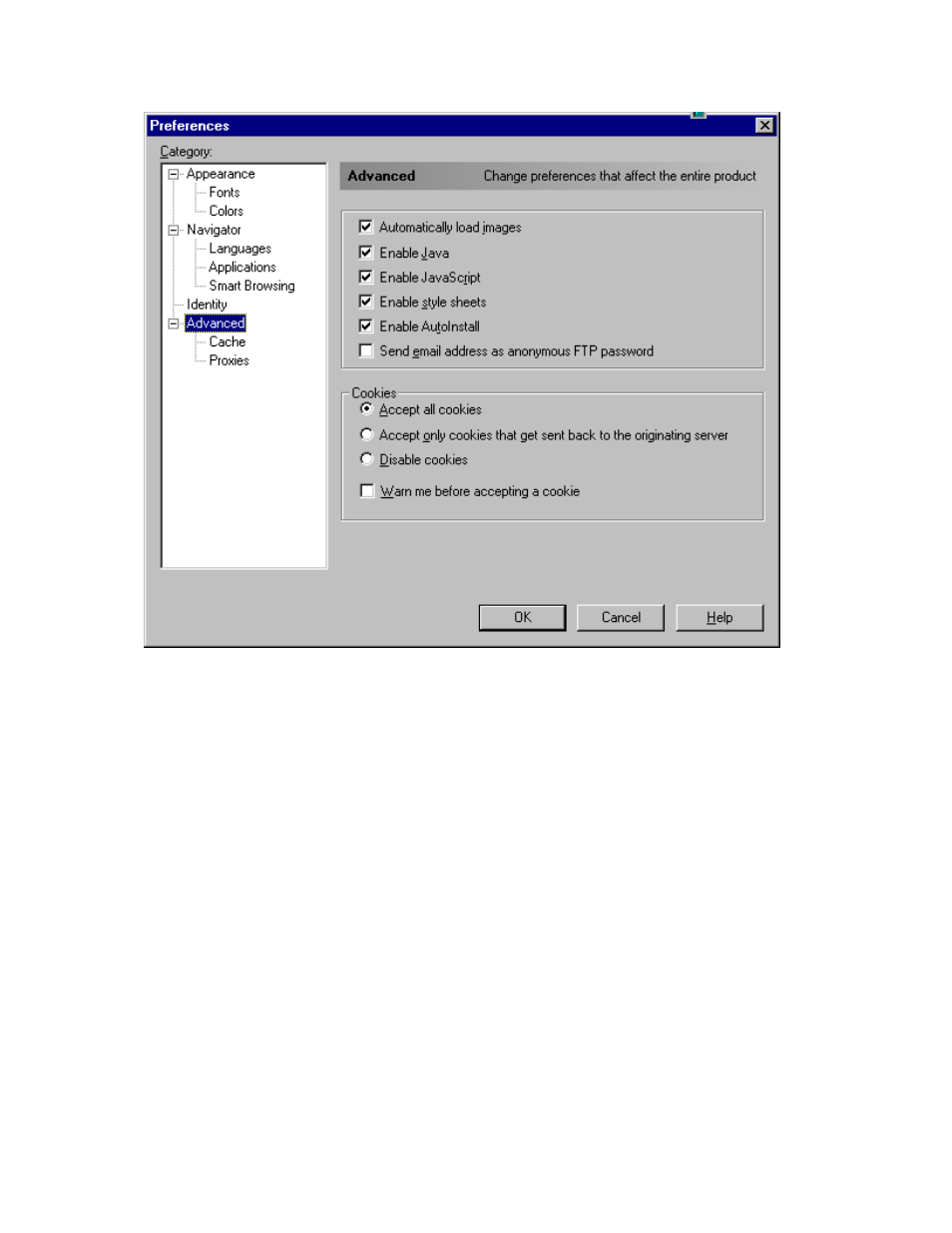 2 installation steps, 1 insert cd or select install.htm, Installation steps | Insert cd or select install.htm, Figure 2-2: netscape navigator java enable example | CANOGA PERKINS CanogaView Smart Element Manager User Manual | Page 14 / 80