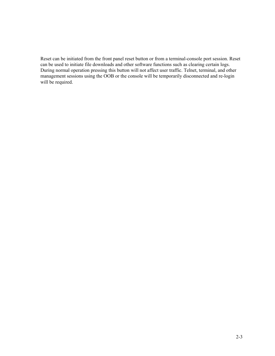 3 reset button, Reset button -3 | CANOGA PERKINS 2340 High-Speed Universal Fiber Optic Modem User Manual | Page 17 / 60