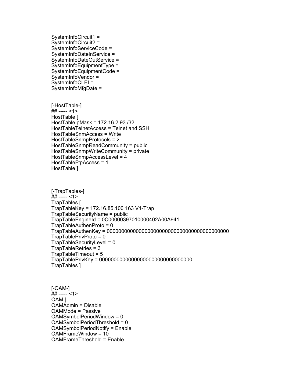 CANOGA PERKINS 9145 Network Interface Device User Manual | Page 102 / 108
