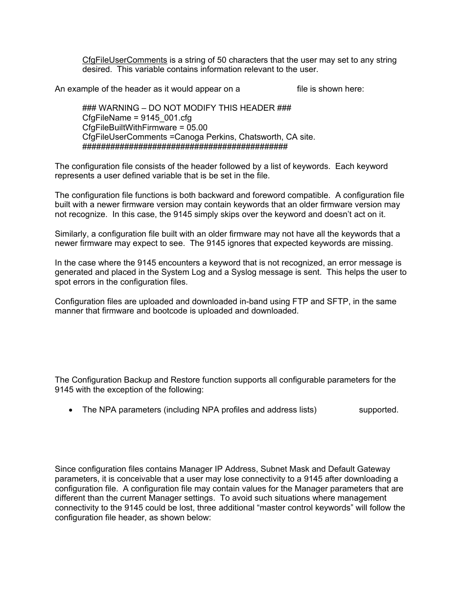 CANOGA PERKINS 9145 Network Interface Device User Manual | Page 33 / 108