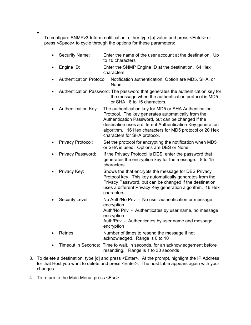 CANOGA PERKINS 9145 Network Interface Device User Manual | Page 62 / 108