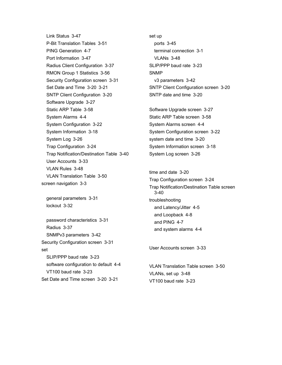 CANOGA PERKINS 9145 Network Interface Device User Manual | Page 100 / 102