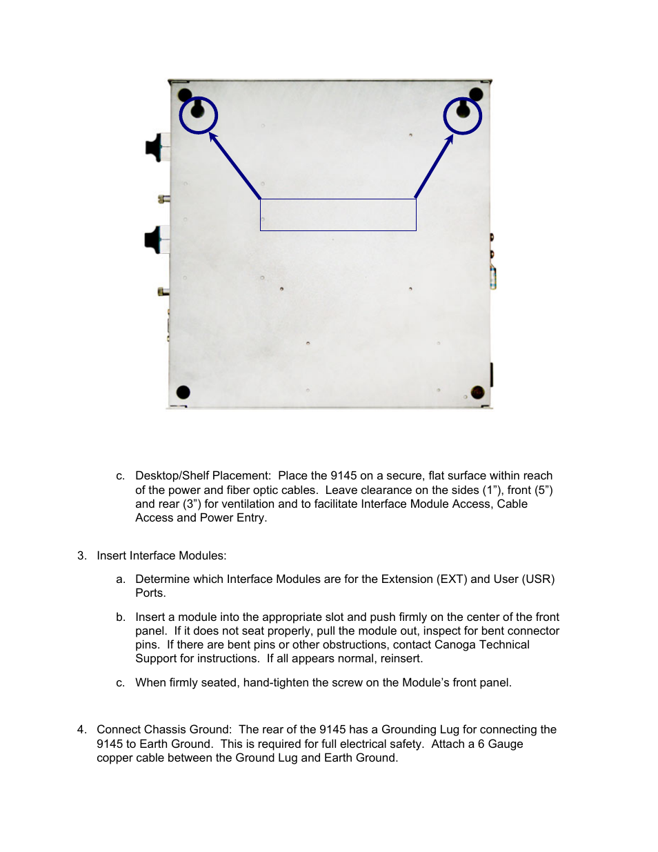 CANOGA PERKINS 9145 Network Interface Device User Manual | Page 13 / 102