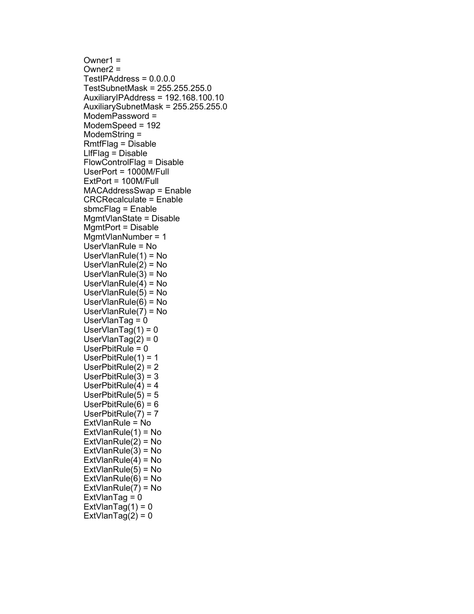 CANOGA PERKINS 9145 Network Interface Device User Manual | Page 94 / 102