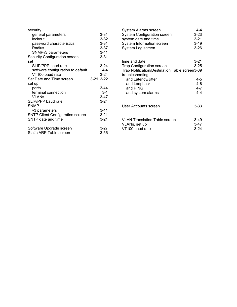 CANOGA PERKINS N525 Ethernet Termination Service Unit User Manual | Page 102 / 104