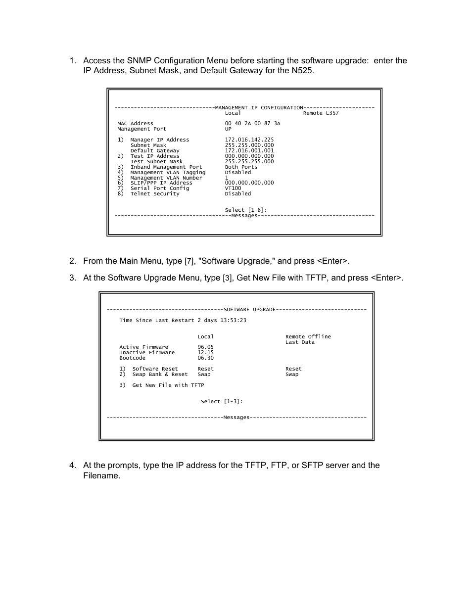 CANOGA PERKINS N525 Ethernet Termination Service Unit User Manual | Page 46 / 104