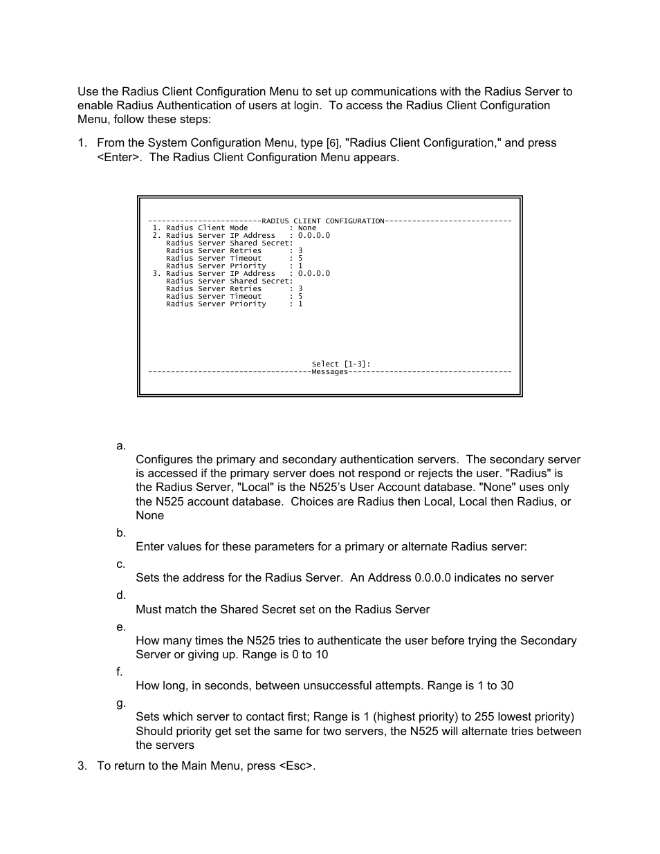 CANOGA PERKINS N525 Ethernet Termination Service Unit User Manual | Page 55 / 104