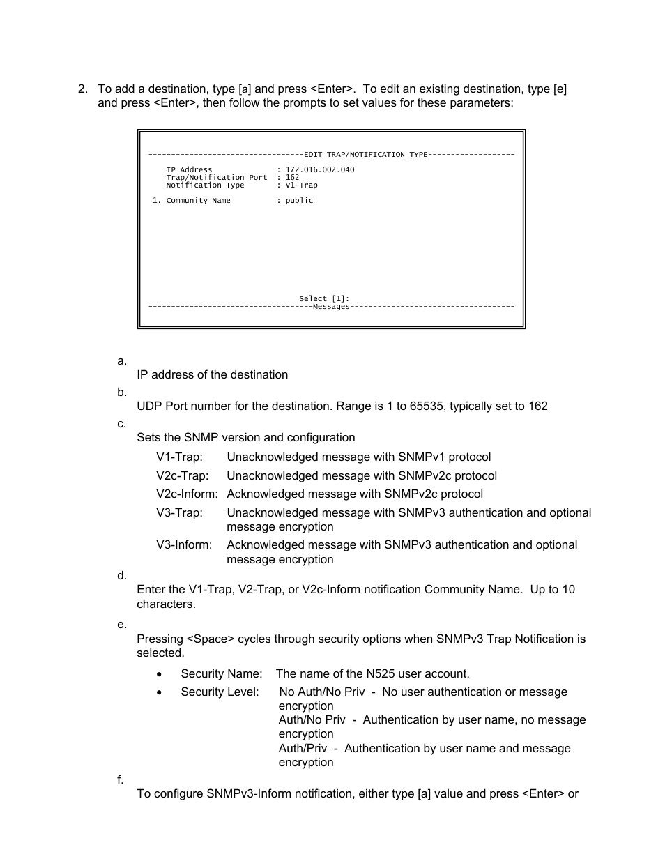 CANOGA PERKINS N525 Ethernet Termination Service Unit User Manual | Page 58 / 104