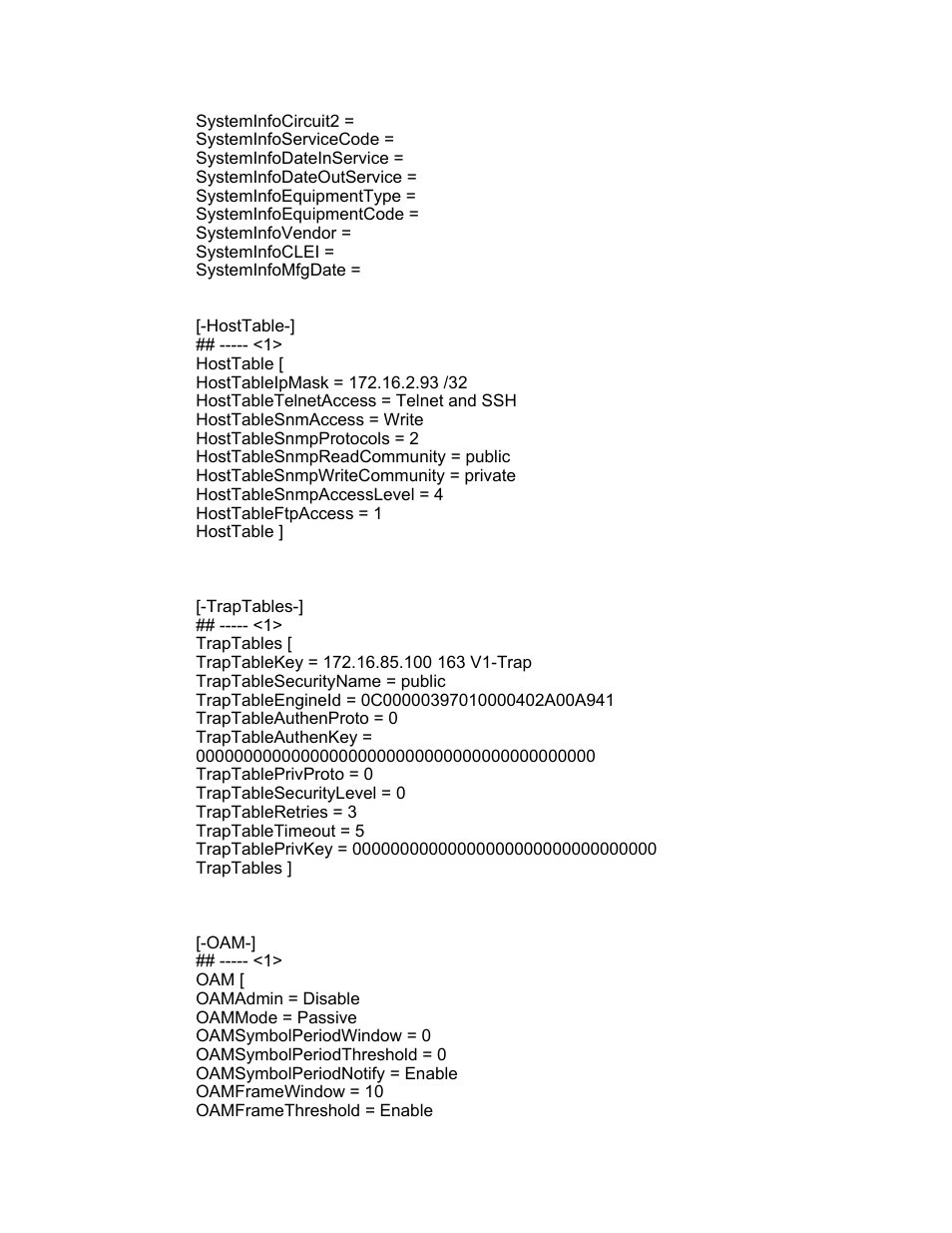 CANOGA PERKINS N525 Ethernet Termination Service Unit User Manual | Page 105 / 109