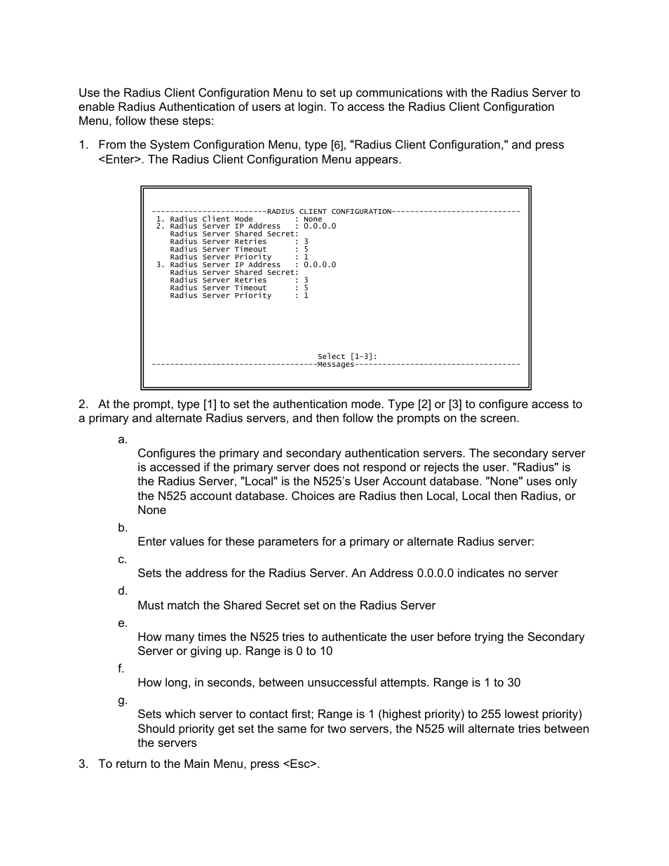 CANOGA PERKINS N525 Ethernet Termination Service Unit User Manual | Page 55 / 109