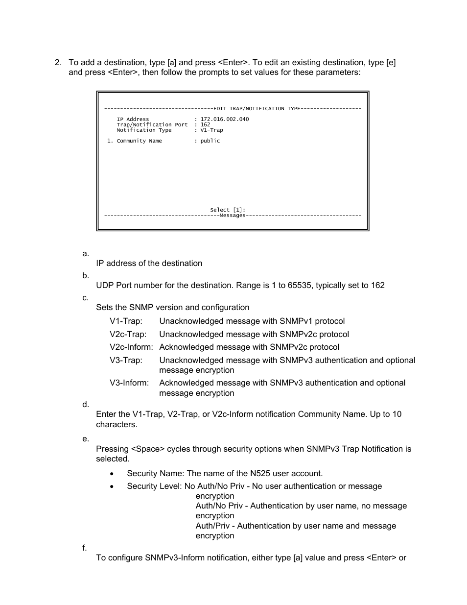 CANOGA PERKINS N525 Ethernet Termination Service Unit User Manual | Page 58 / 109