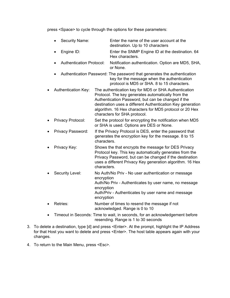 CANOGA PERKINS N525 Ethernet Termination Service Unit User Manual | Page 59 / 109