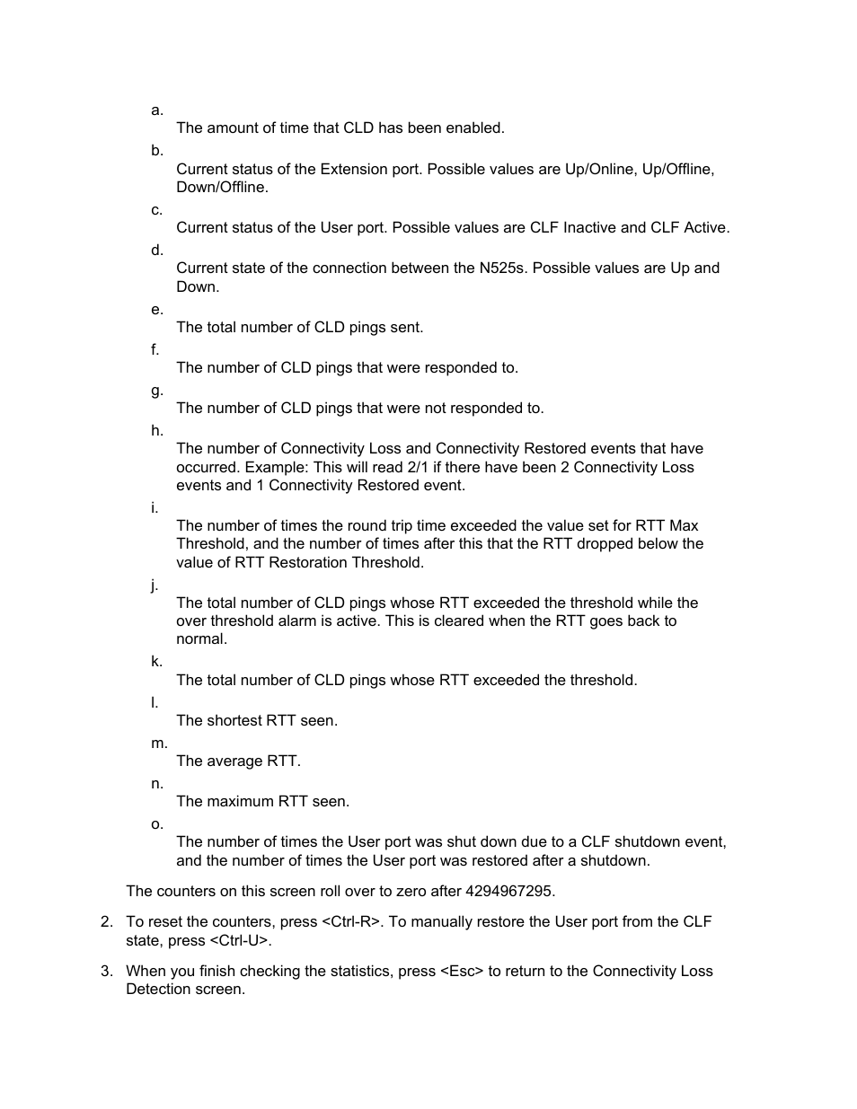 CANOGA PERKINS N525 Ethernet Termination Service Unit User Manual | Page 92 / 109