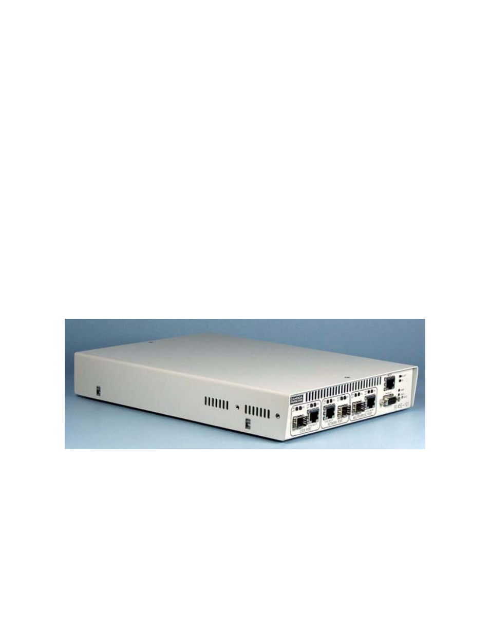 Chapter 1 introduction | CANOGA PERKINS 9145E Ethernet Network Interface Device Hardware User Manual | Page 13 / 54