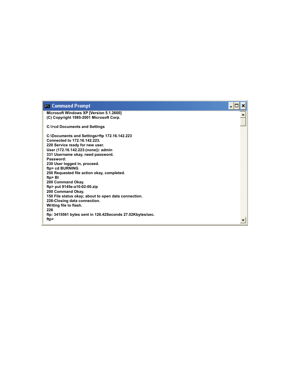 5 software upgrades using ftp or sftp, 1 software download using ftp, Software upgrades using ftp or sftp | Software download using ftp | CANOGA PERKINS 9145E NID Software Version 3.0 User Manual | Page 98 / 176