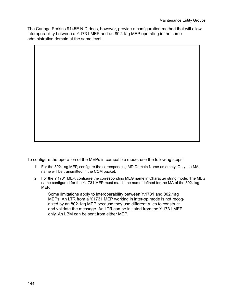 CANOGA PERKINS 9145E NID Software Version 3.1 User Manual | Page 159 / 189
