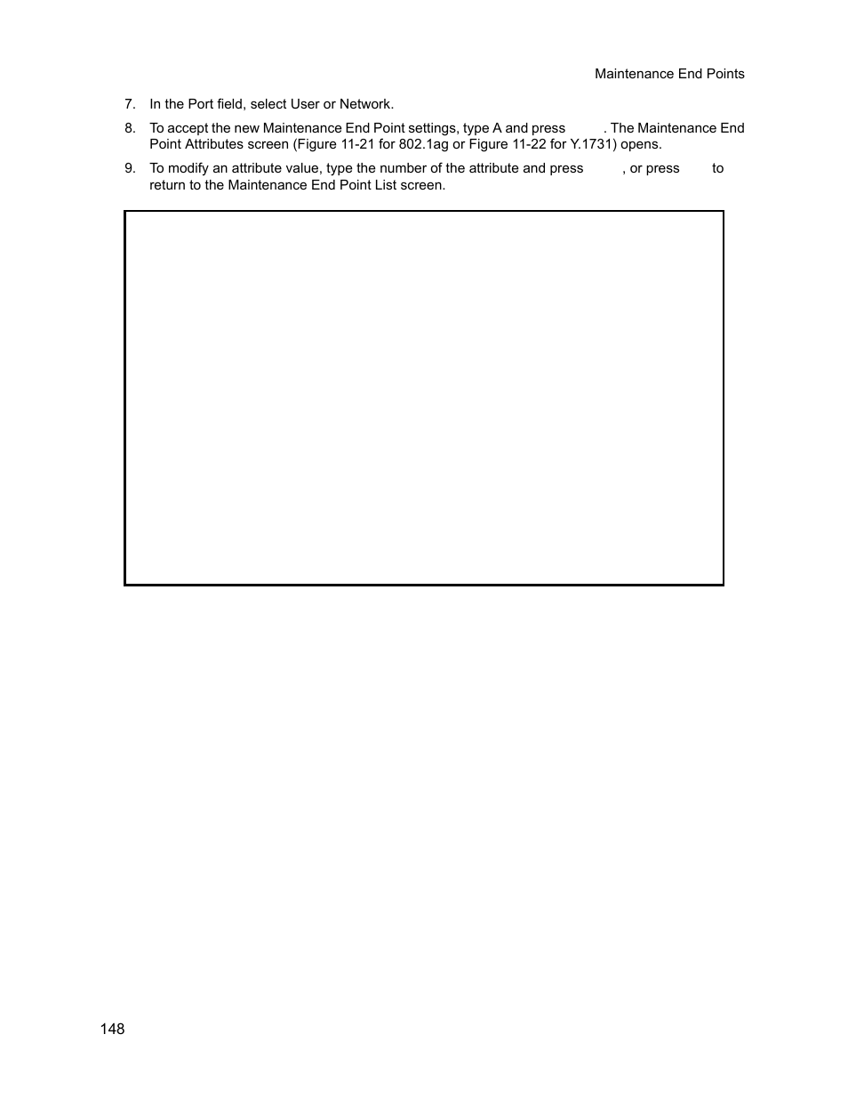 CANOGA PERKINS 9145E NID Software Version 3.1 User Manual | Page 163 / 189