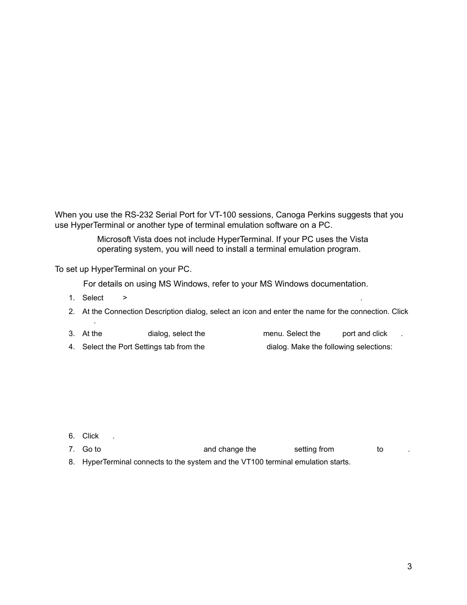 Getting started, 0 configuring terminal management, Chapter 2. getting started | Configuring terminal management, Chapter 2 getting started | CANOGA PERKINS 9145E NID Software Version 3.1 User Manual | Page 18 / 189