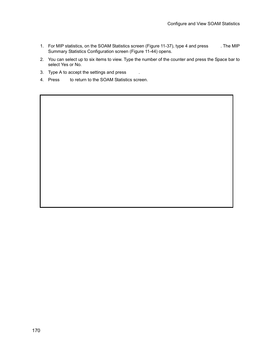 2 mip statistics, Mip statistics | CANOGA PERKINS 9145E NID Software Version 3.1 User Manual | Page 185 / 189