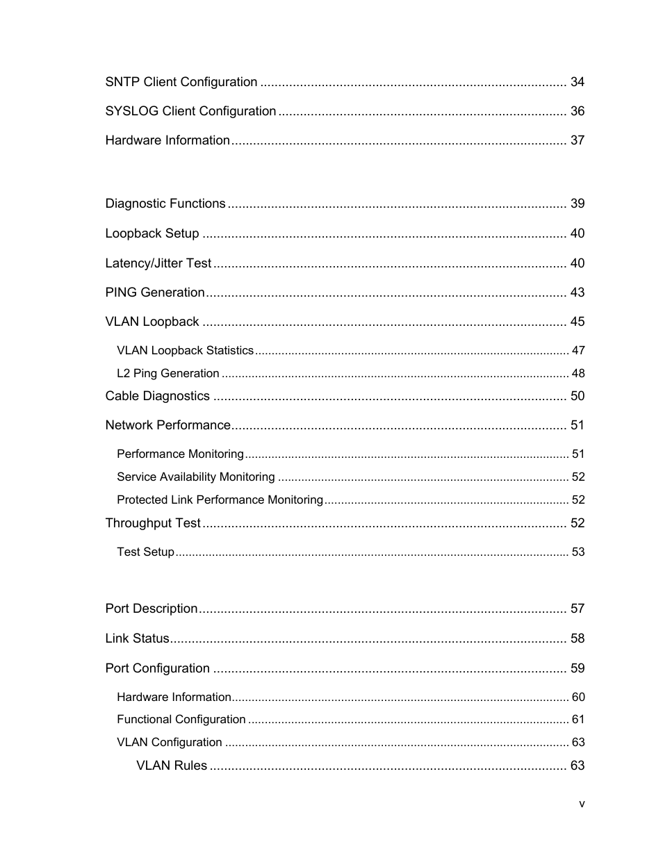 CANOGA PERKINS 9145E NID Software Version 3.1 User Manual | Page 6 / 189