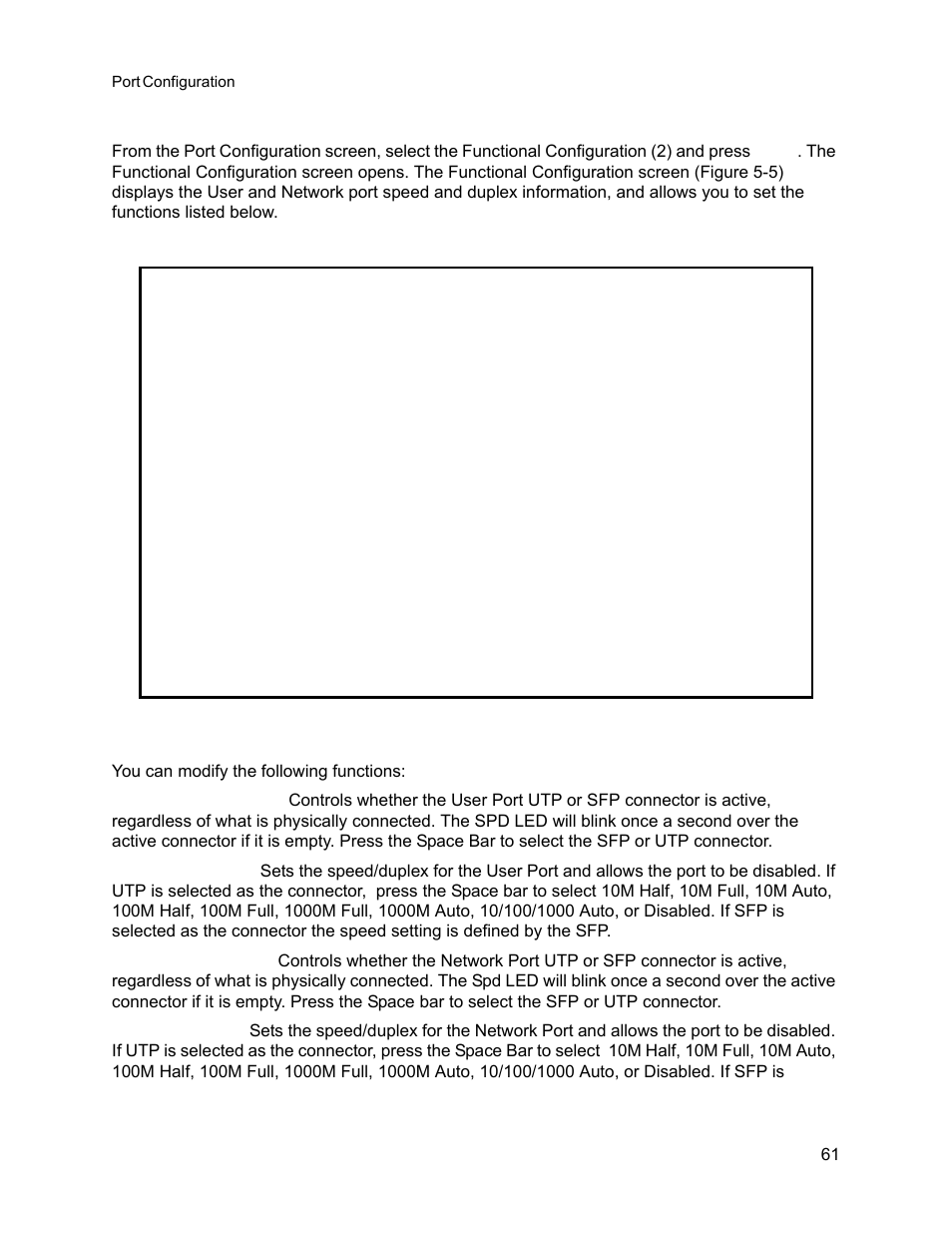 2 functional configuration, Functional configuration | CANOGA PERKINS 9145E NID Software Version 3.1 User Manual | Page 76 / 189