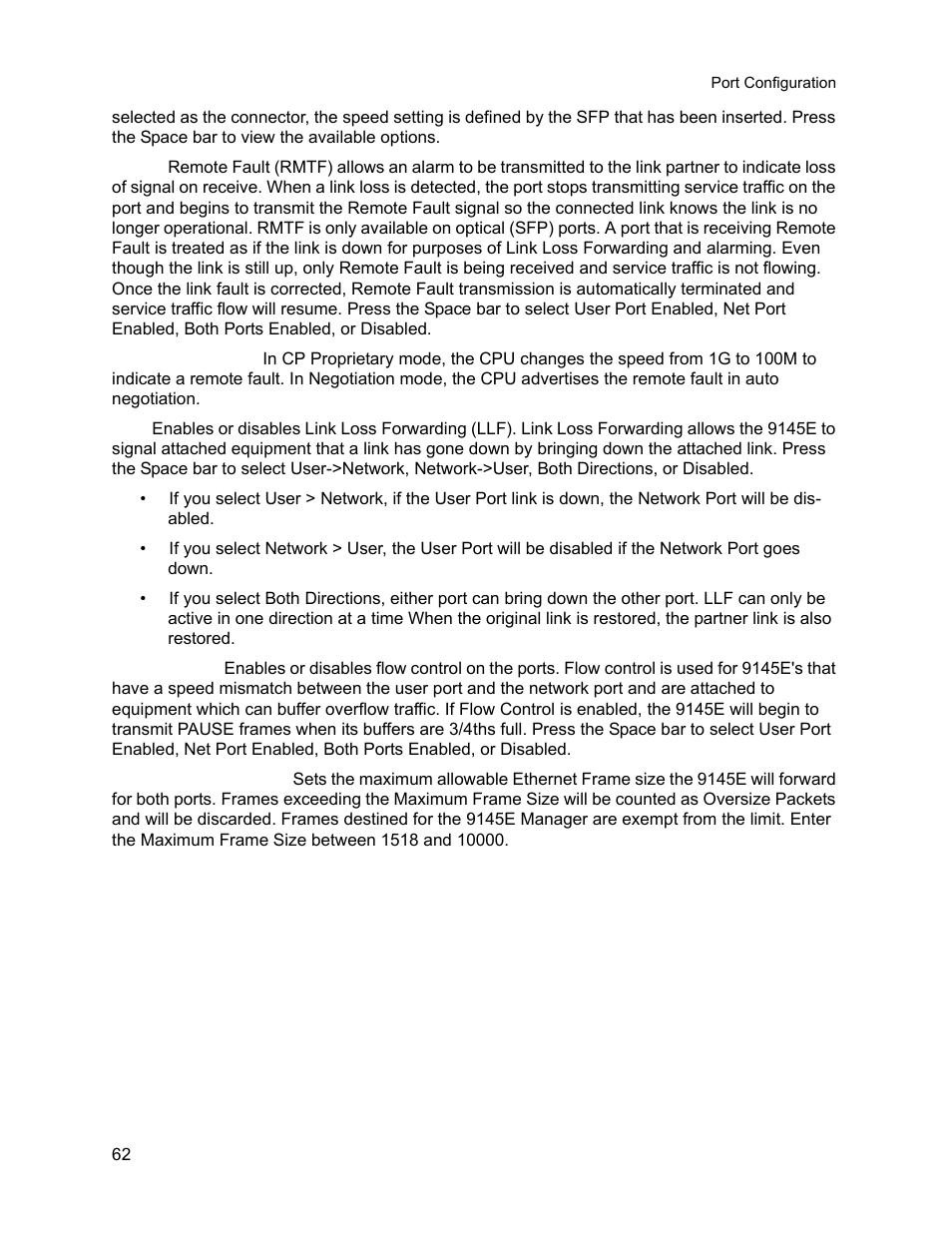 CANOGA PERKINS 9145E NID Software Version 3.1 User Manual | Page 77 / 189