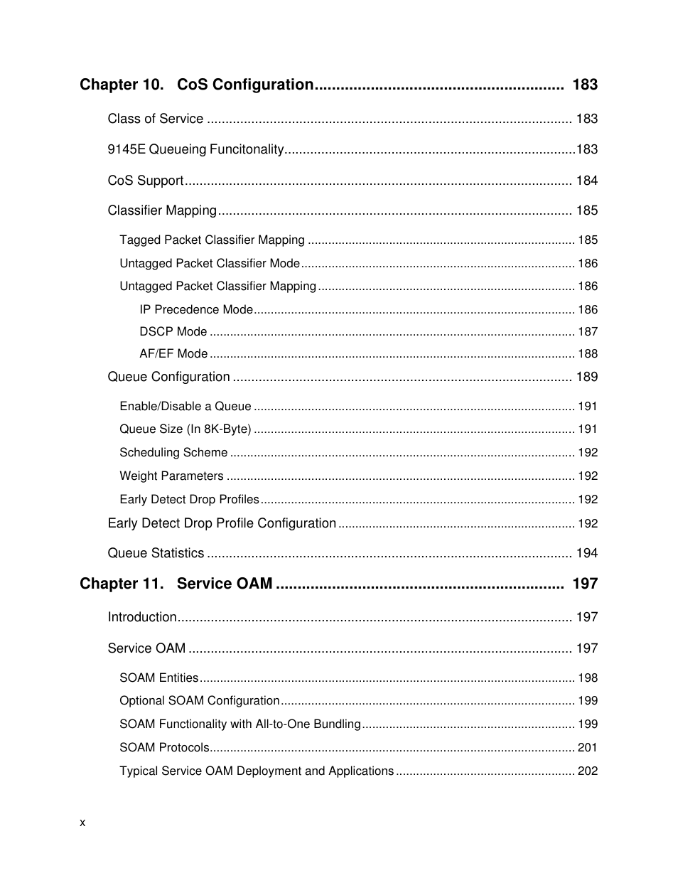 CANOGA PERKINS 9145E NID Software Version 4.10 User Manual | Page 10 / 296