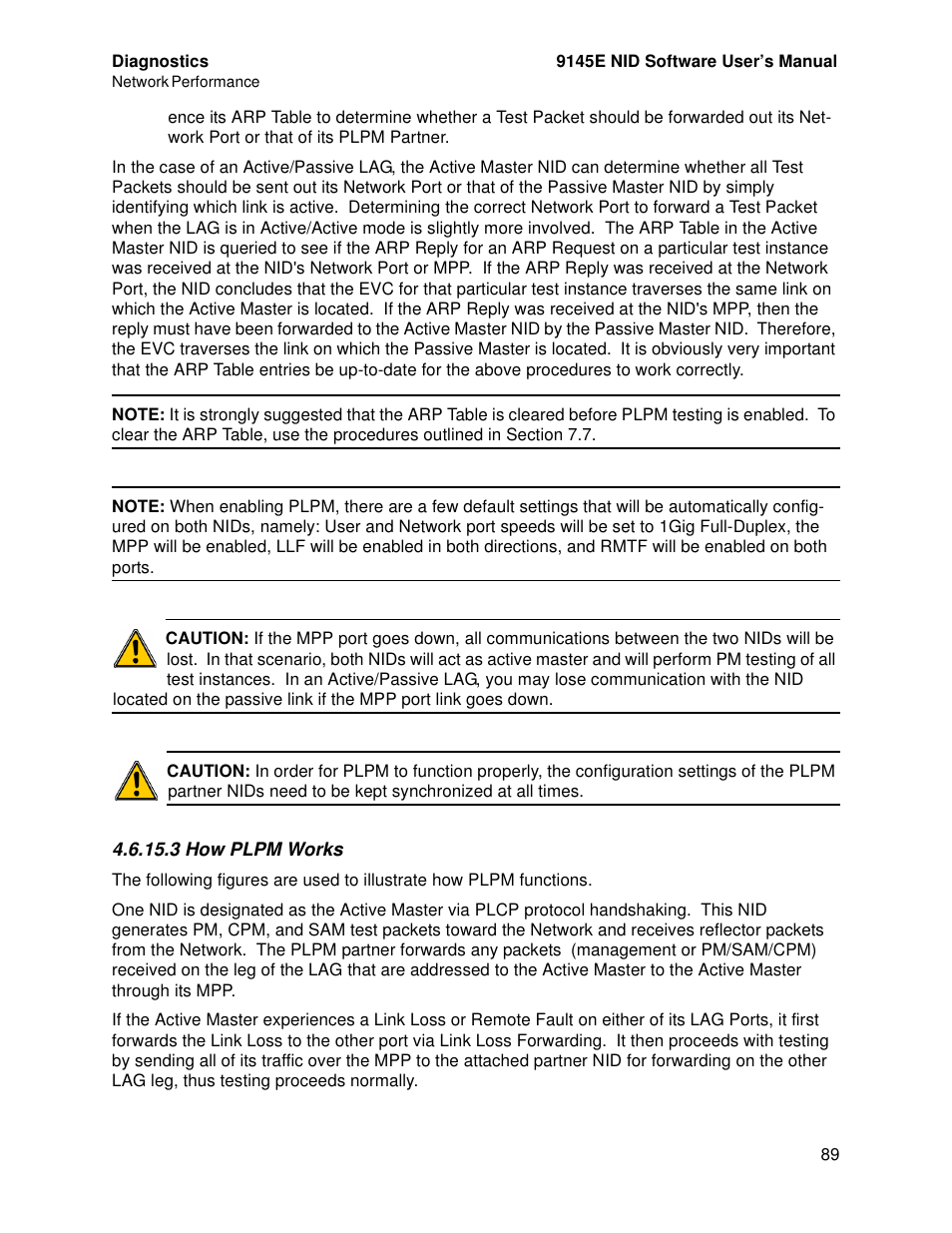 3 how plpm works | CANOGA PERKINS 9145E NID Software Version 4.10 User Manual | Page 101 / 296
