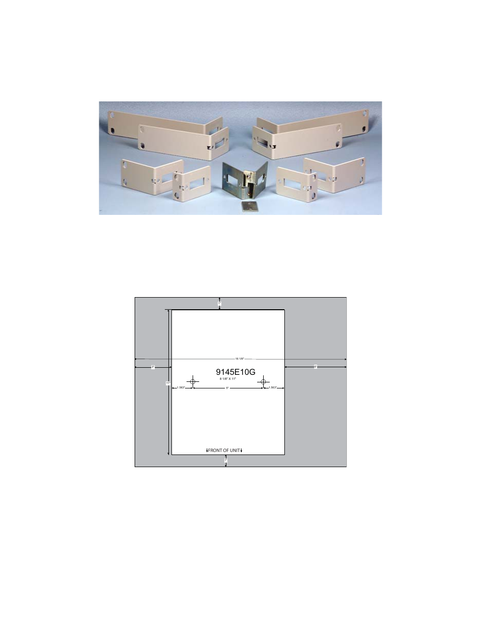 1 rack mounting, 2 wall mounting, 3/(4 blank) | CANOGA PERKINS 9145E10G Network Interface Device Hardware User Manual | Page 15 / 55