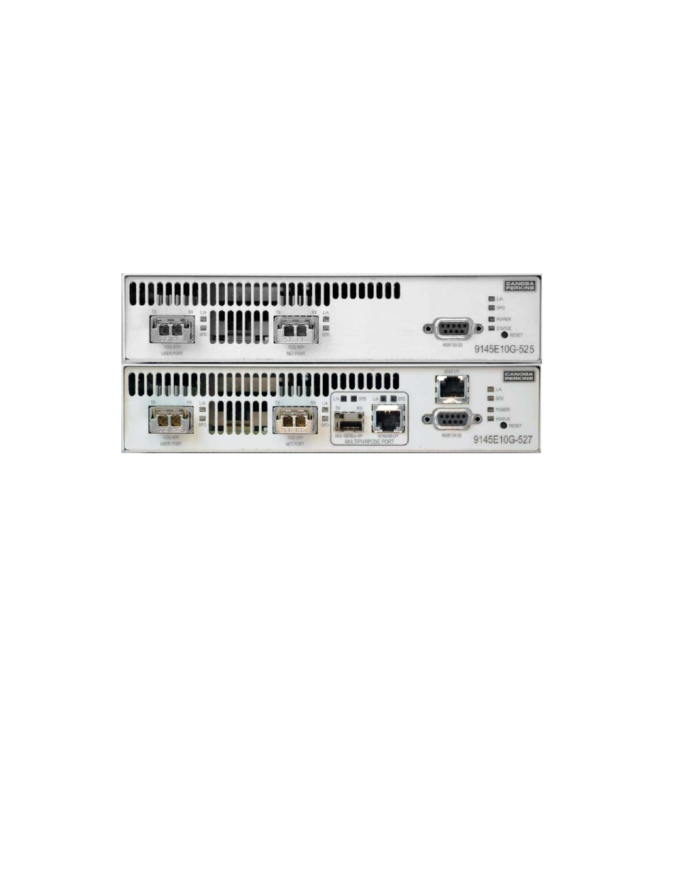 2 hardware configuration, 1 front panel | CANOGA PERKINS 9145E10G Network Interface Device Hardware User Manual | Page 18 / 55