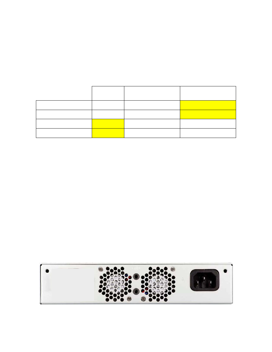 5 port default settings, 6 power connectors, 1 power requirements | 2 single ac power base unit | CANOGA PERKINS 9145E10G Network Interface Device Hardware User Manual | Page 21 / 55