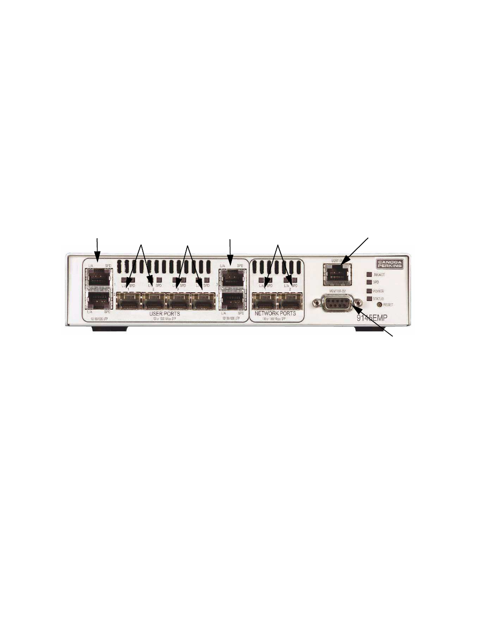 2 hardware configuration | CANOGA PERKINS 9145EMP Network Interface Device Hardware User Manual | Page 19 / 50