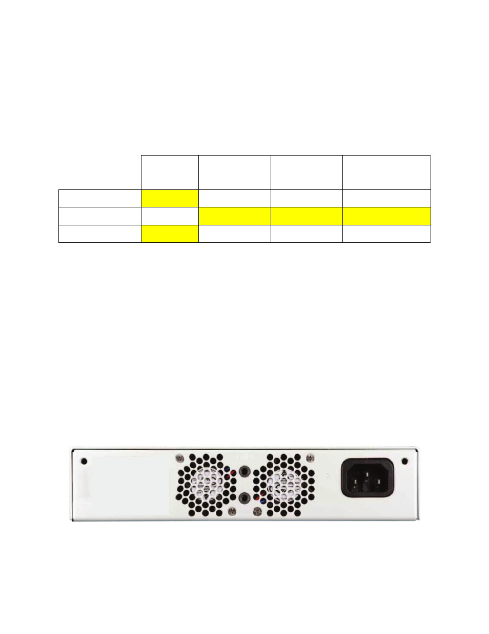 5 port default settings, 6 power connectors, 1 power requirements | 2 single ac power base unit | CANOGA PERKINS 9145EMP Network Interface Device Hardware User Manual | Page 22 / 50