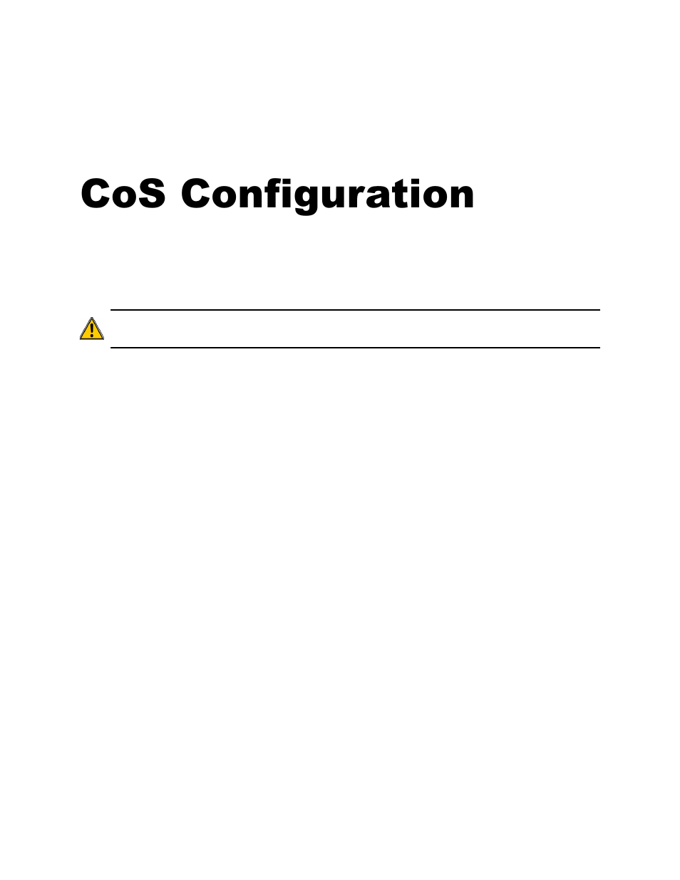 Cos configuration, 0 class of service, 1 queues on the 9145emp | Chapter 10 cos configuration | CANOGA PERKINS 9145EMP NID Software Version 4.0 User Manual | Page 122 / 229