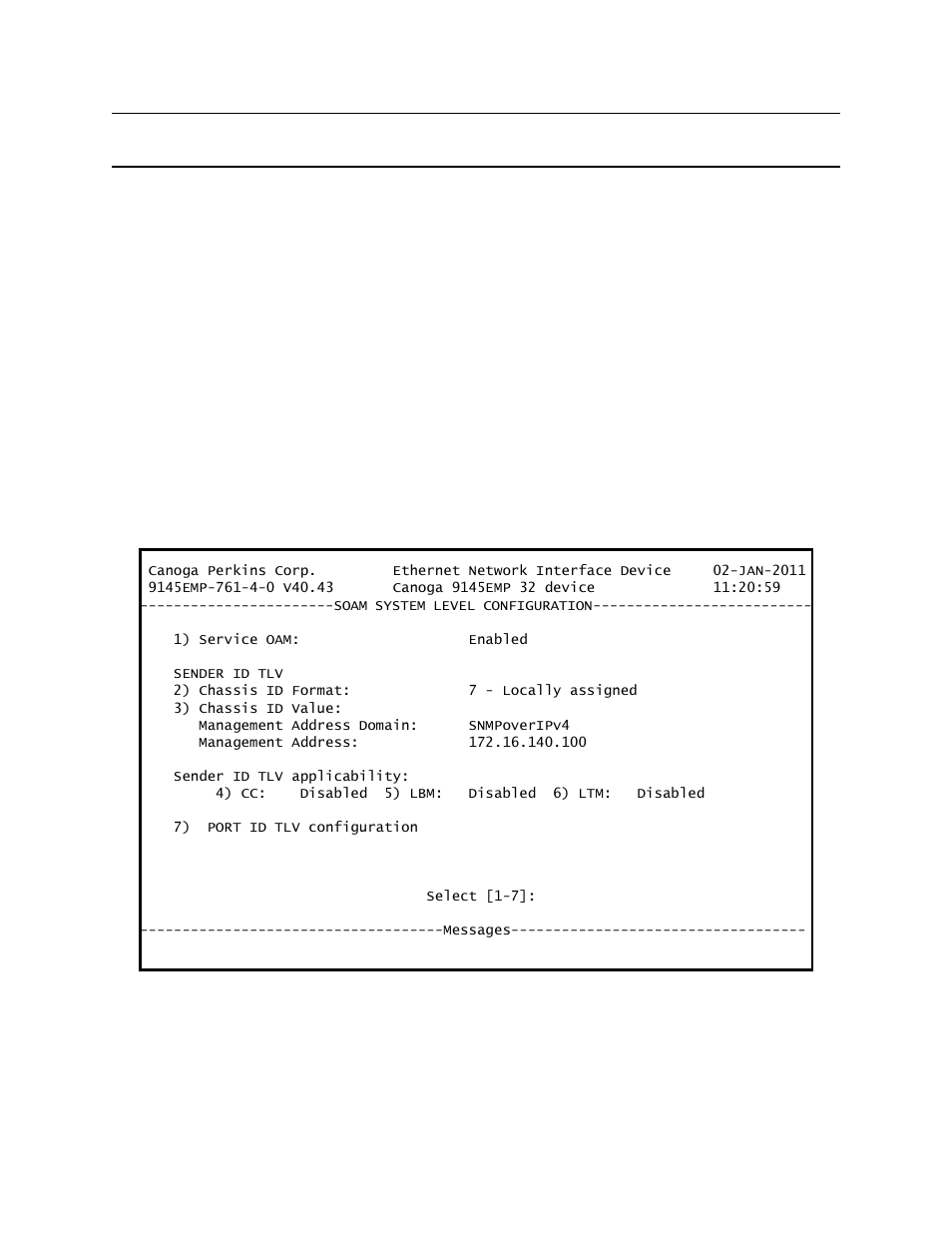 Figure 11-7) | CANOGA PERKINS 9145EMP NID Software Version 4.0 User Manual | Page 152 / 229