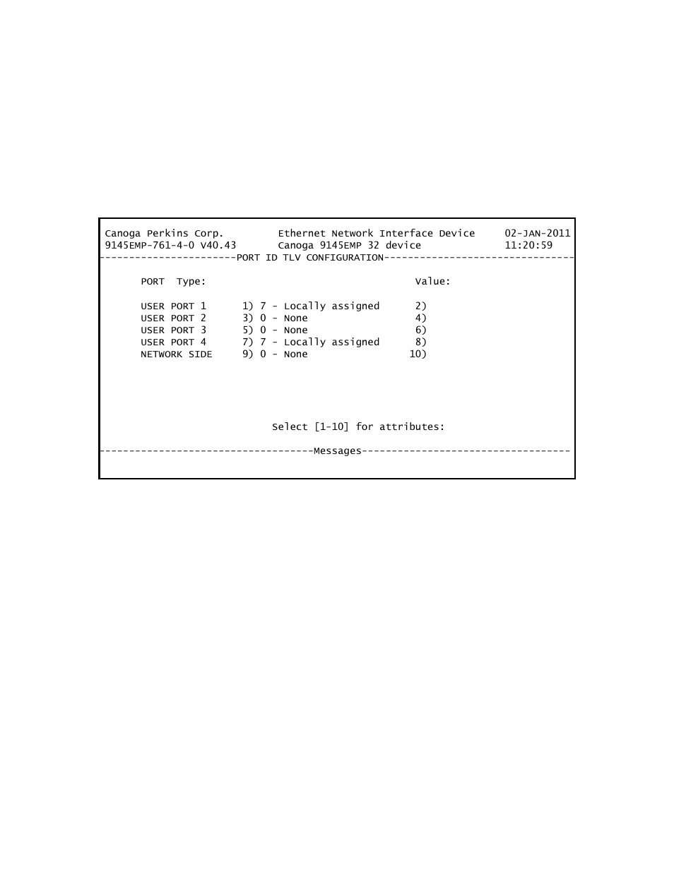 3 maintenance domains | CANOGA PERKINS 9145EMP NID Software Version 4.0 User Manual | Page 153 / 229