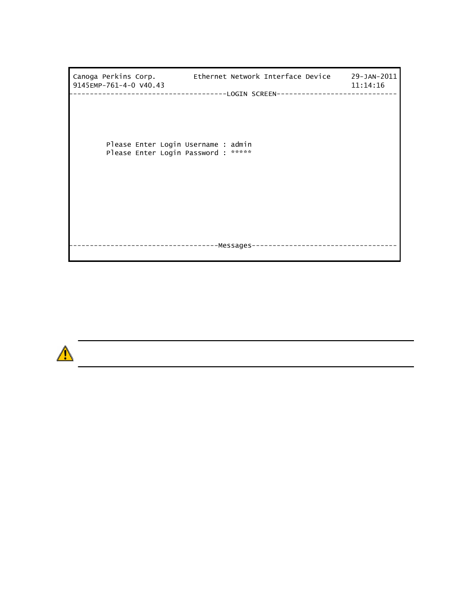 4 main menu | CANOGA PERKINS 9145EMP NID Software Version 4.0 User Manual | Page 23 / 229