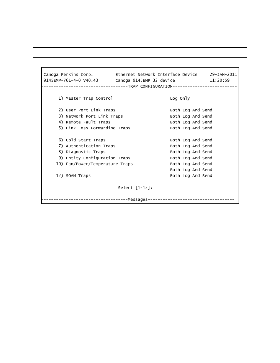 3 security configuration, 1 password configuration | CANOGA PERKINS 9145EMP NID Software Version 4.0 User Manual | Page 42 / 229