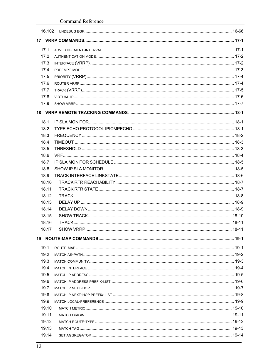 CANOGA PERKINS 9171 Command Reference User Manual | Page 14 / 782
