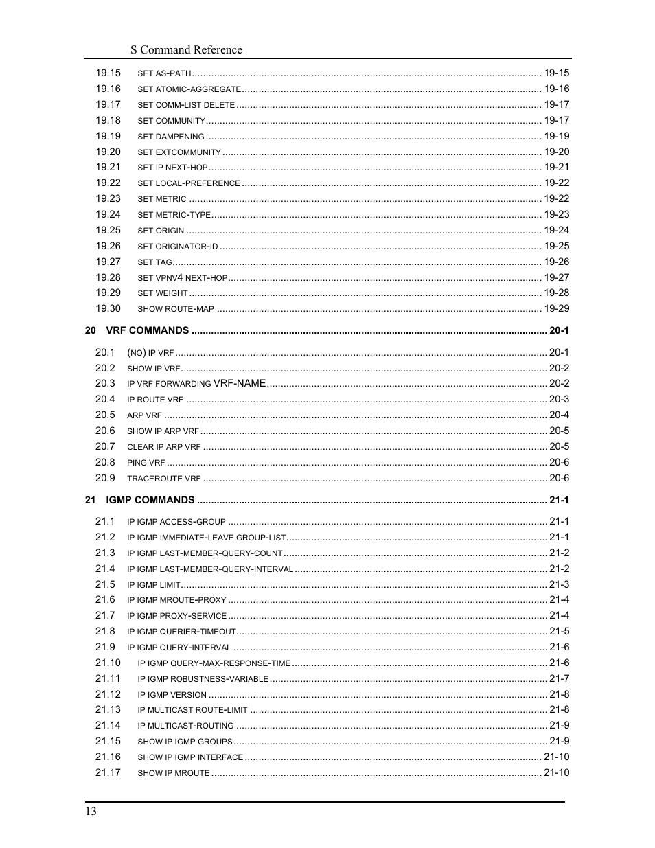 CANOGA PERKINS 9171 Command Reference User Manual | Page 15 / 782