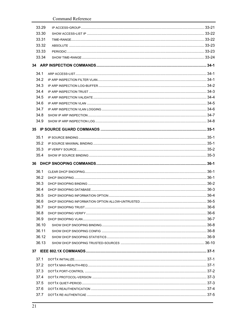 CANOGA PERKINS 9171 Command Reference User Manual | Page 23 / 782