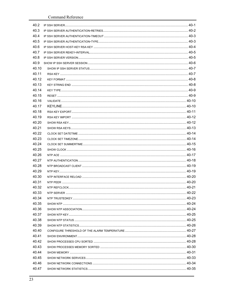CANOGA PERKINS 9171 Command Reference User Manual | Page 25 / 782