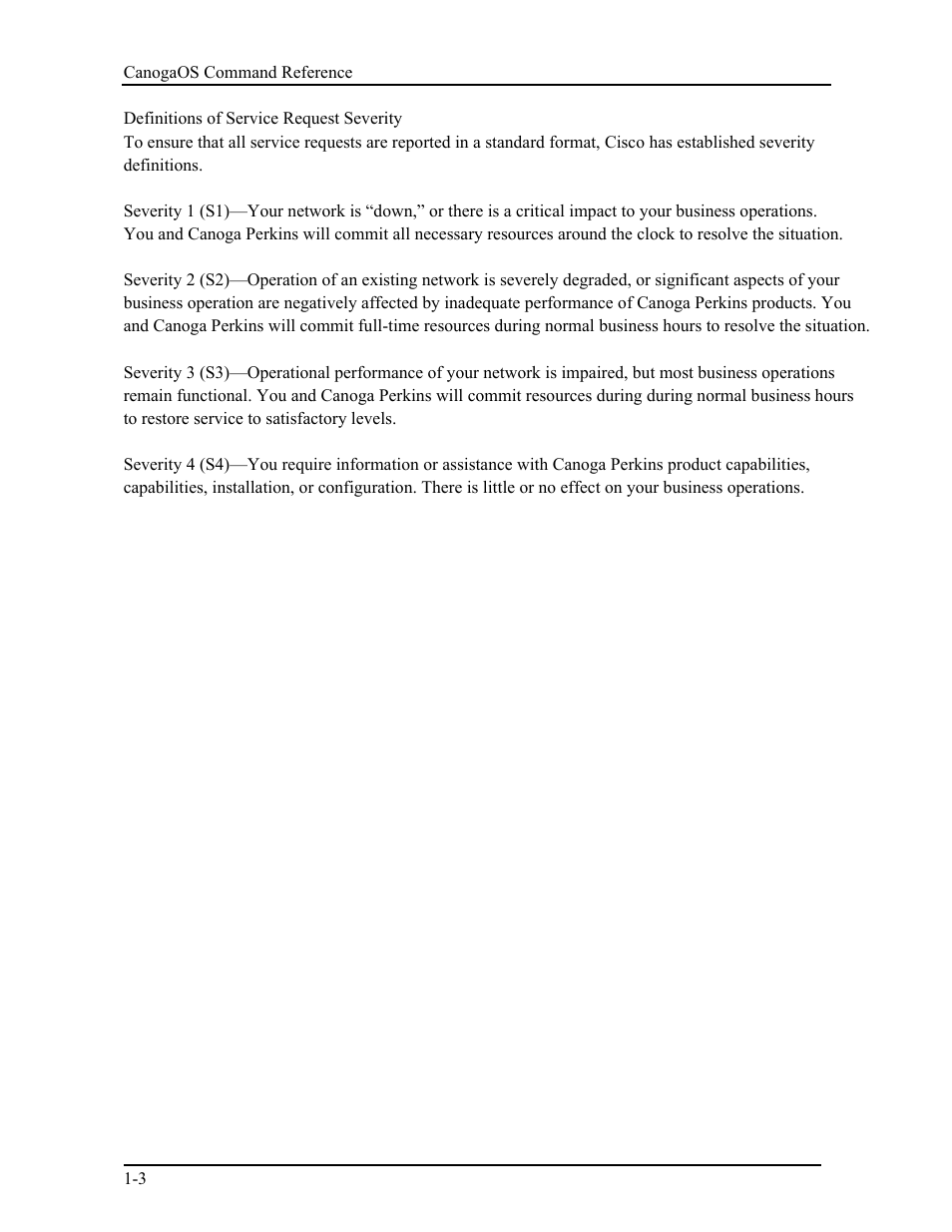 CANOGA PERKINS 9171 Command Reference User Manual | Page 31 / 782