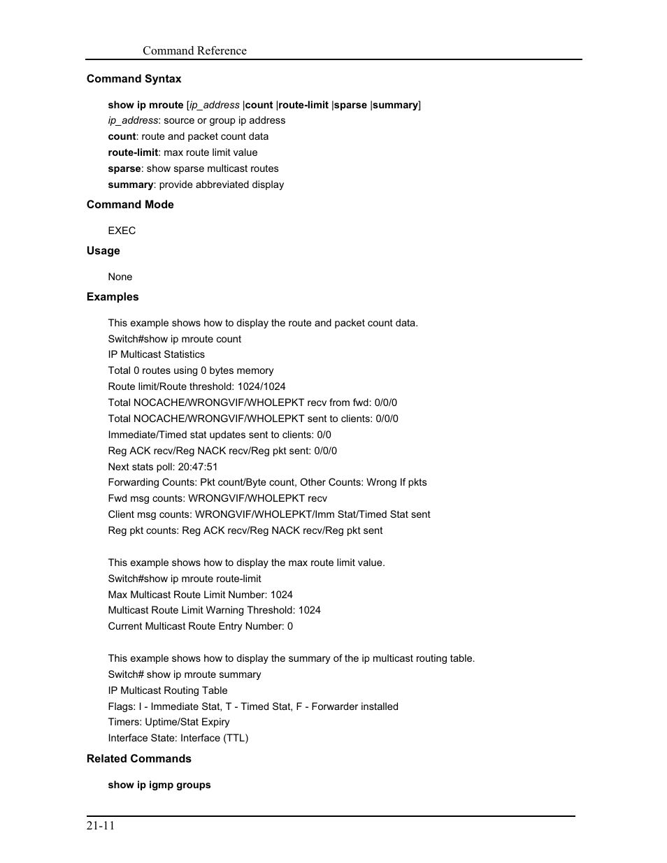 CANOGA PERKINS 9171 Command Reference User Manual | Page 378 / 782