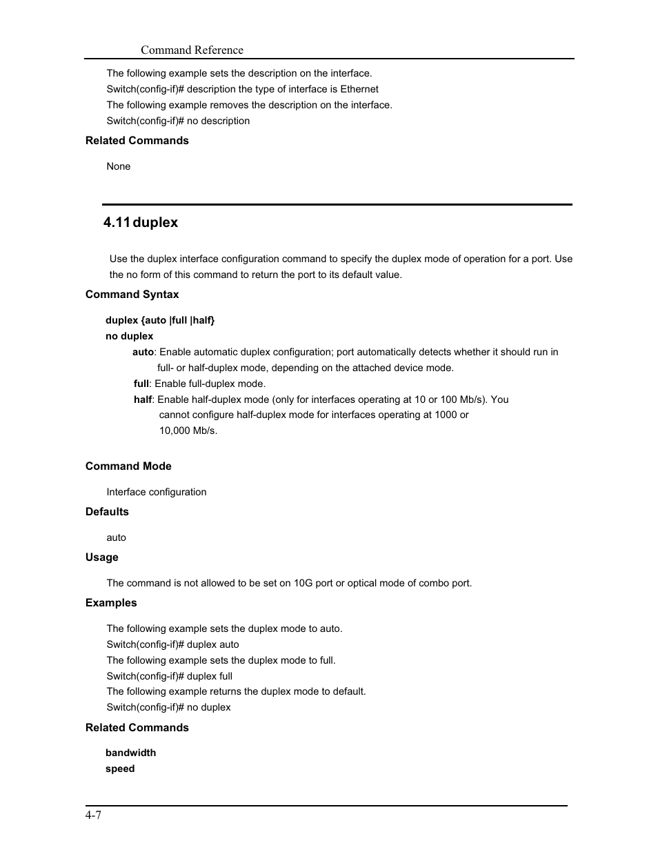 11 duplex | CANOGA PERKINS 9171 Command Reference User Manual | Page 51 / 782