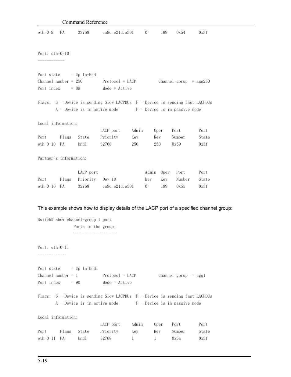 CANOGA PERKINS 9171 Command Reference User Manual | Page 86 / 782